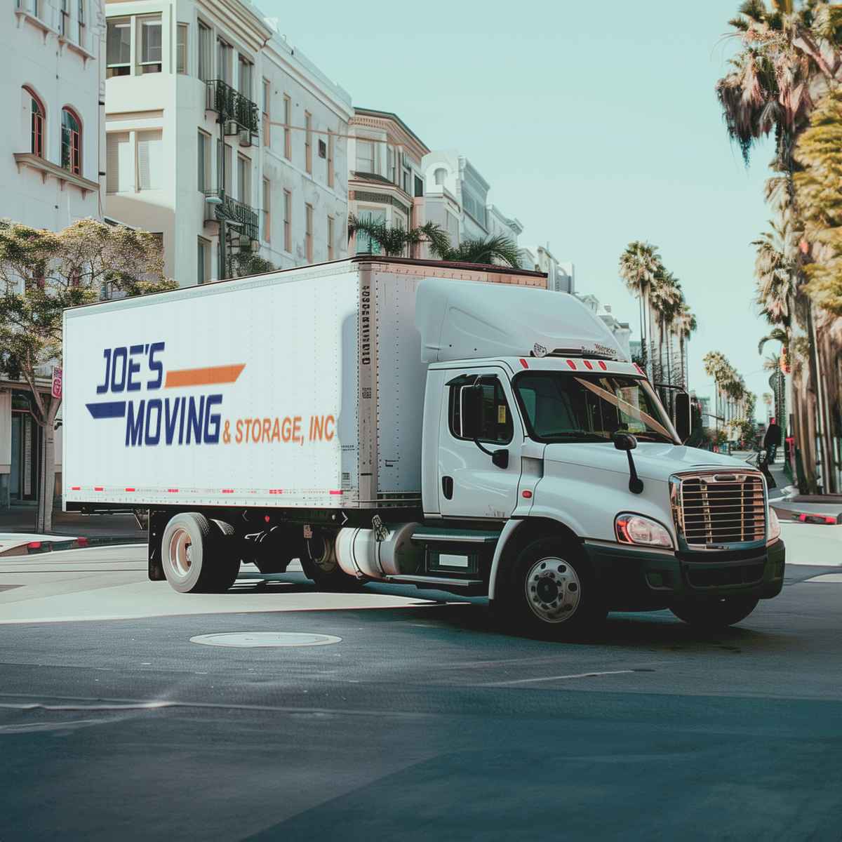 Joe's Moving & Storage logo