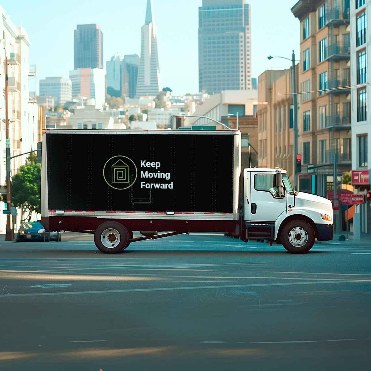 Keep Moving Forward logo