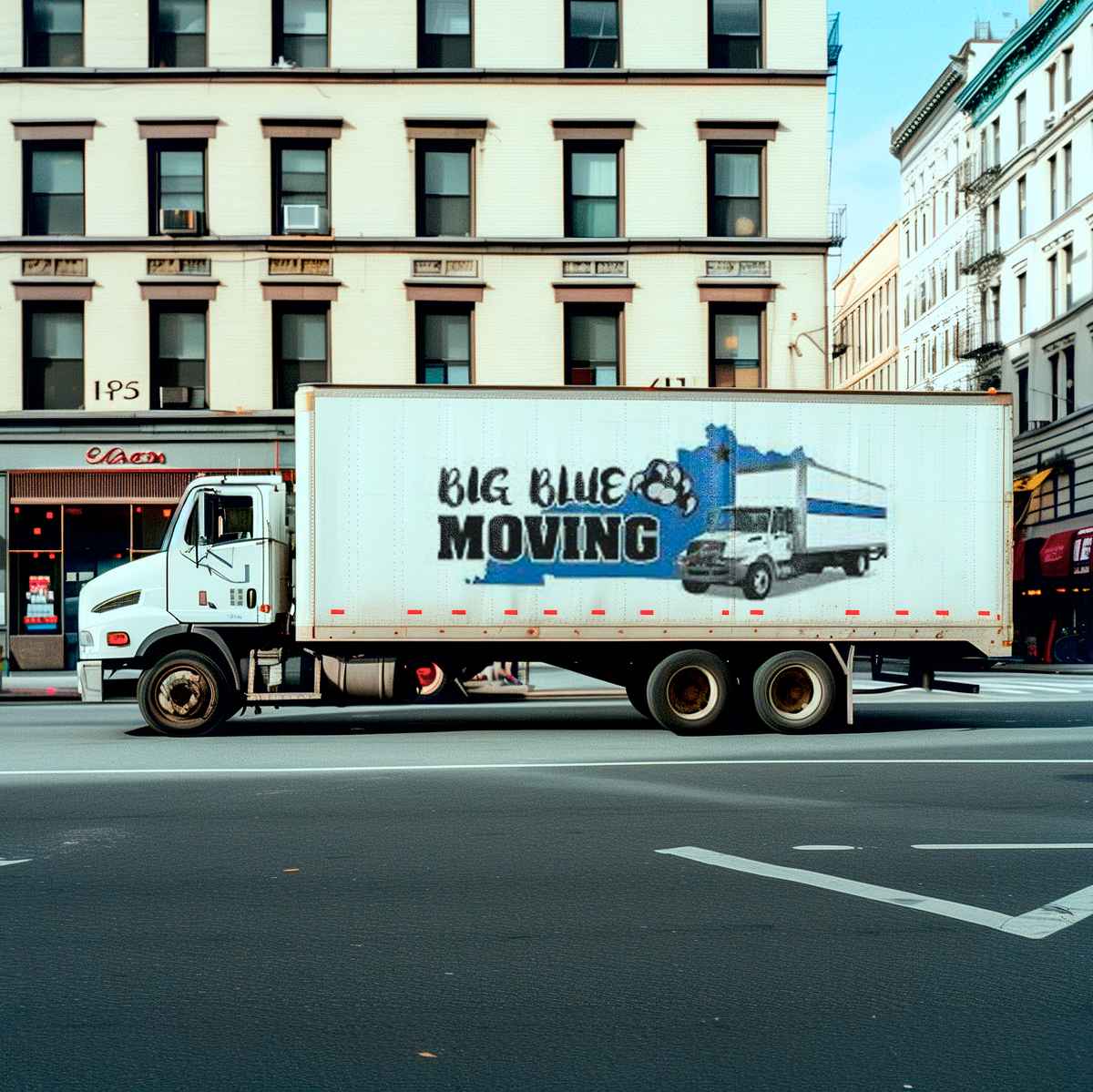Big Blue Moving logo