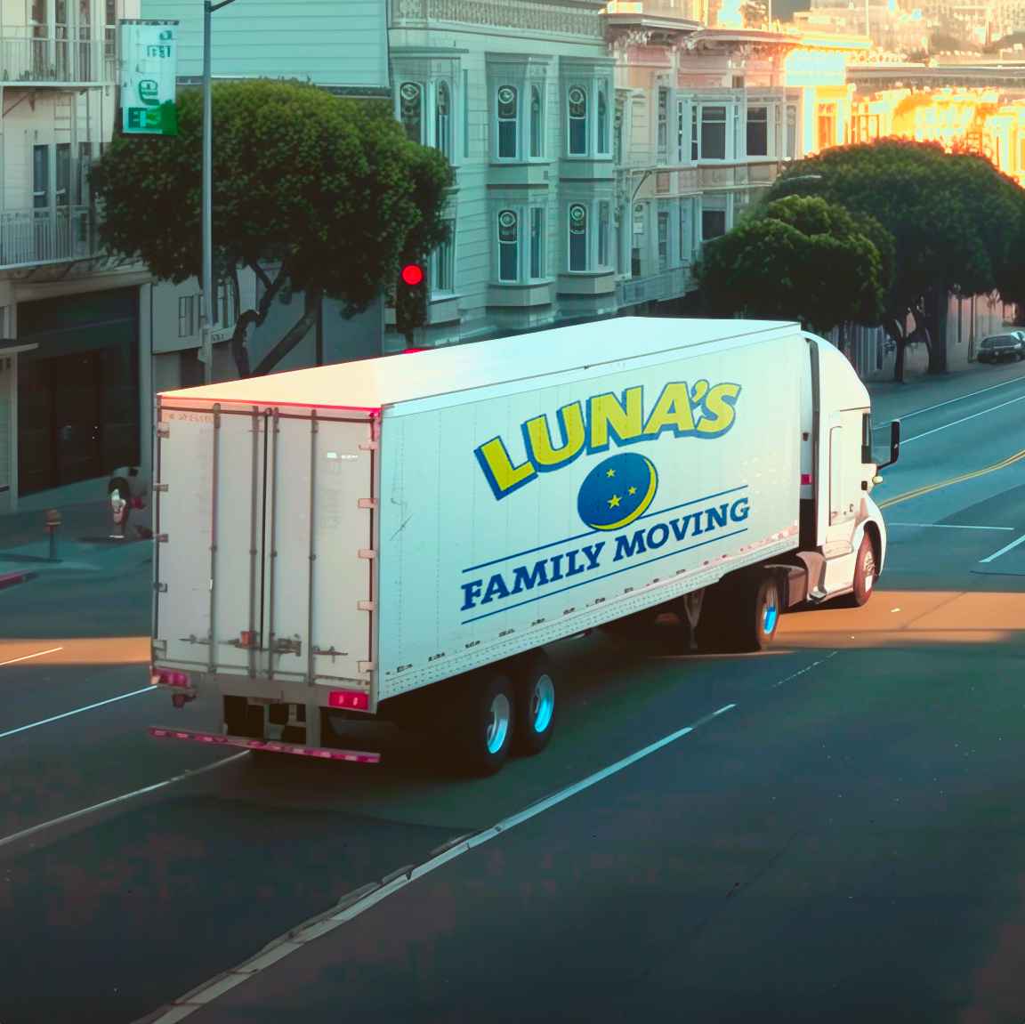 Luna's Family Moving logo