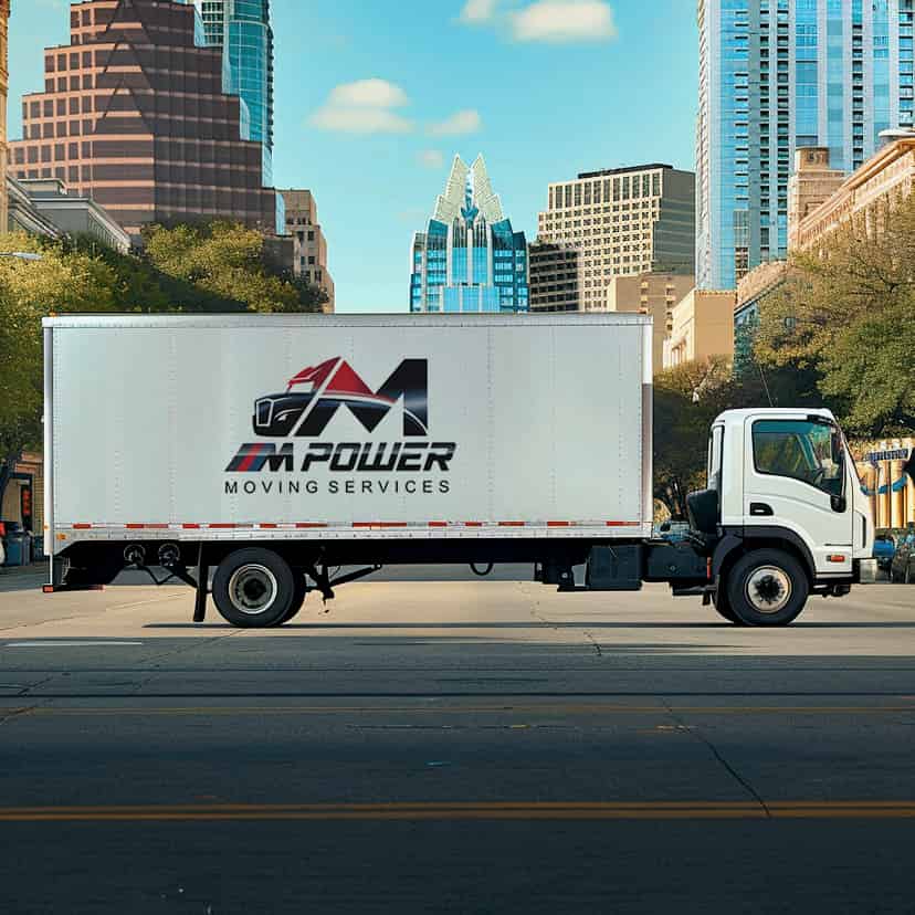 M Power Moving Services logo