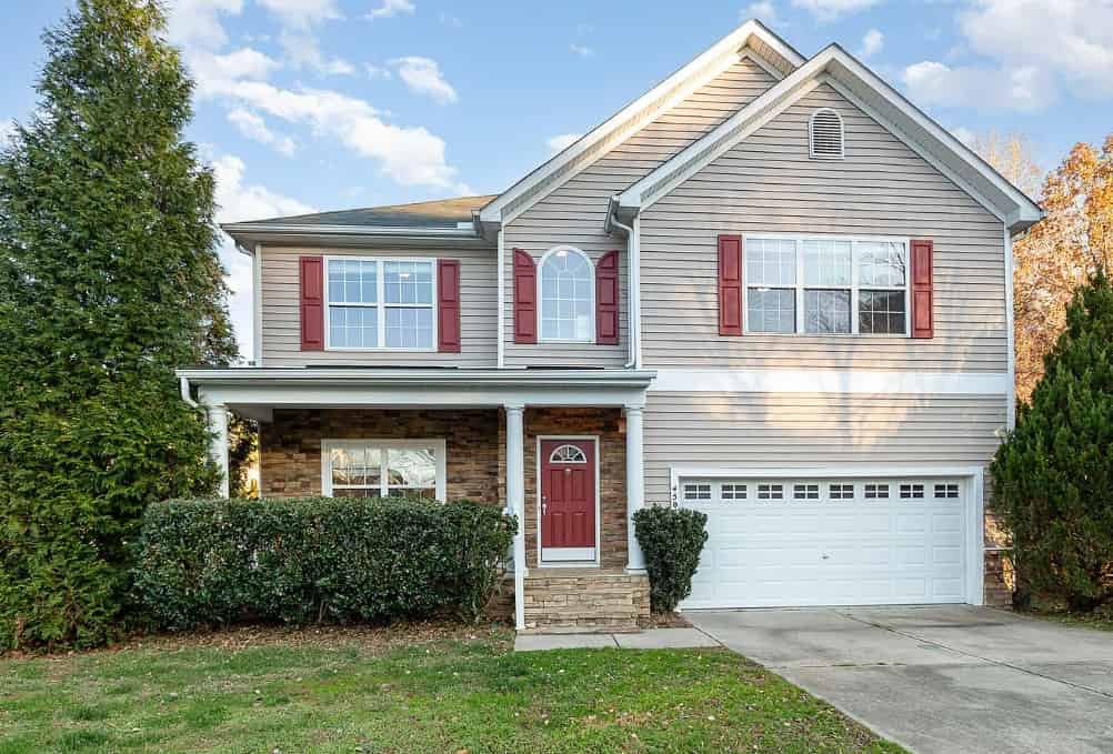 a home with a garage and a driveway