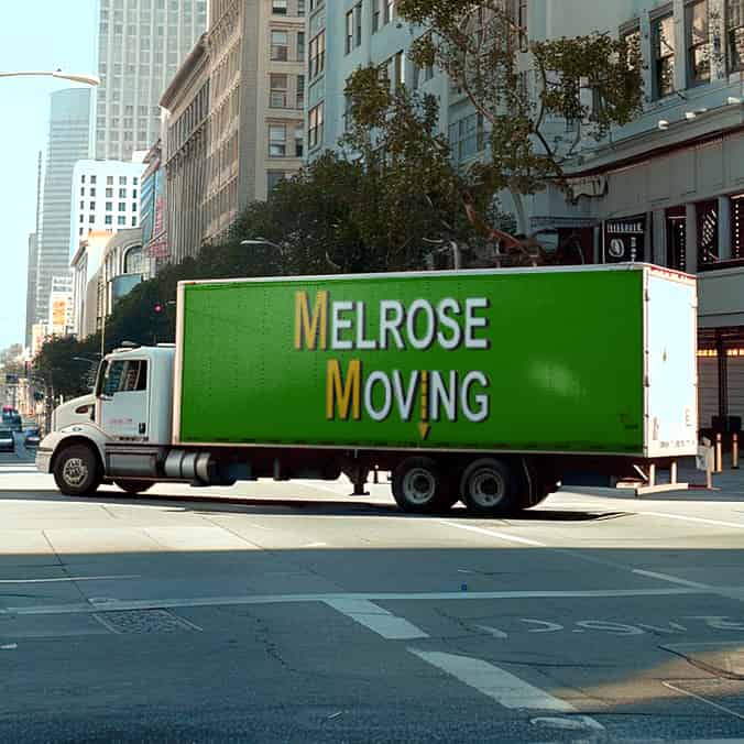Melrose Moving logo
