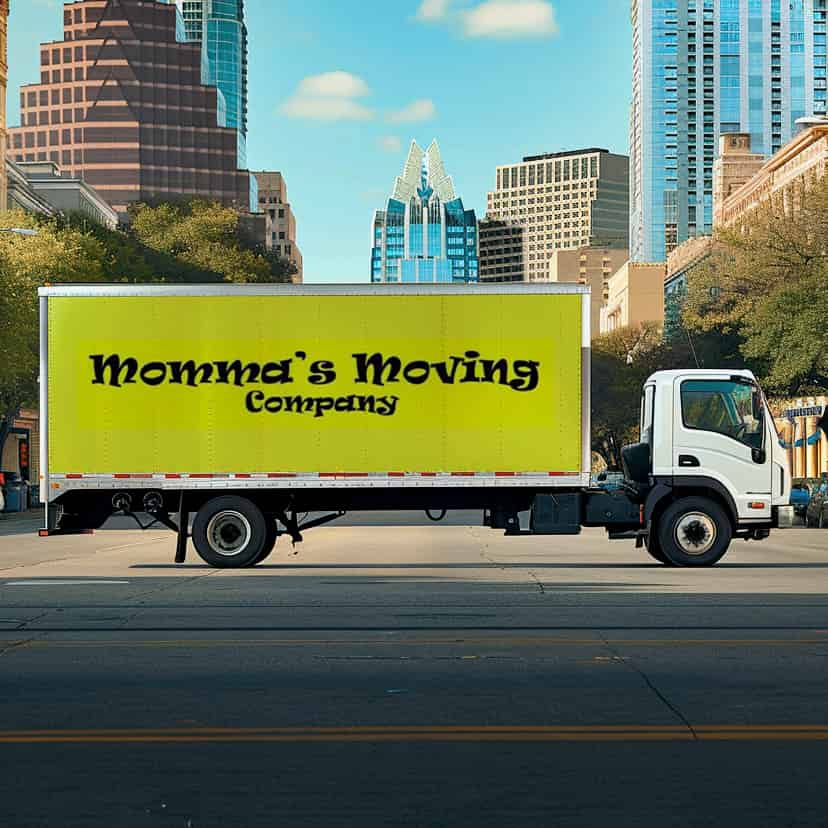 Momma's Moving logo