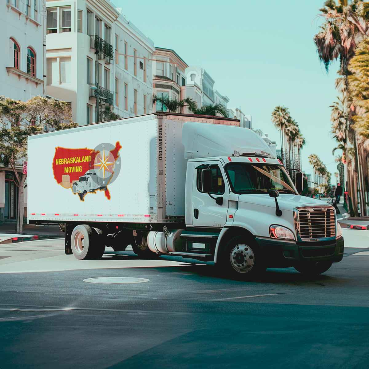 Nebraskaland Moving logo