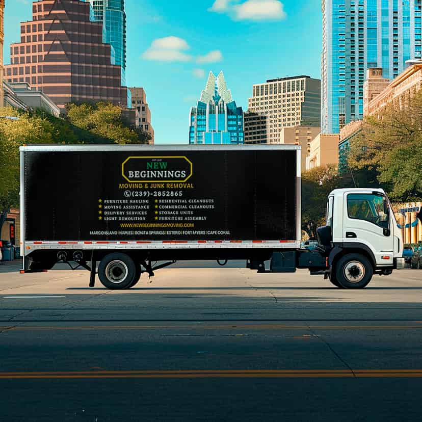 New Beginnings Moving & Junk Removal logo