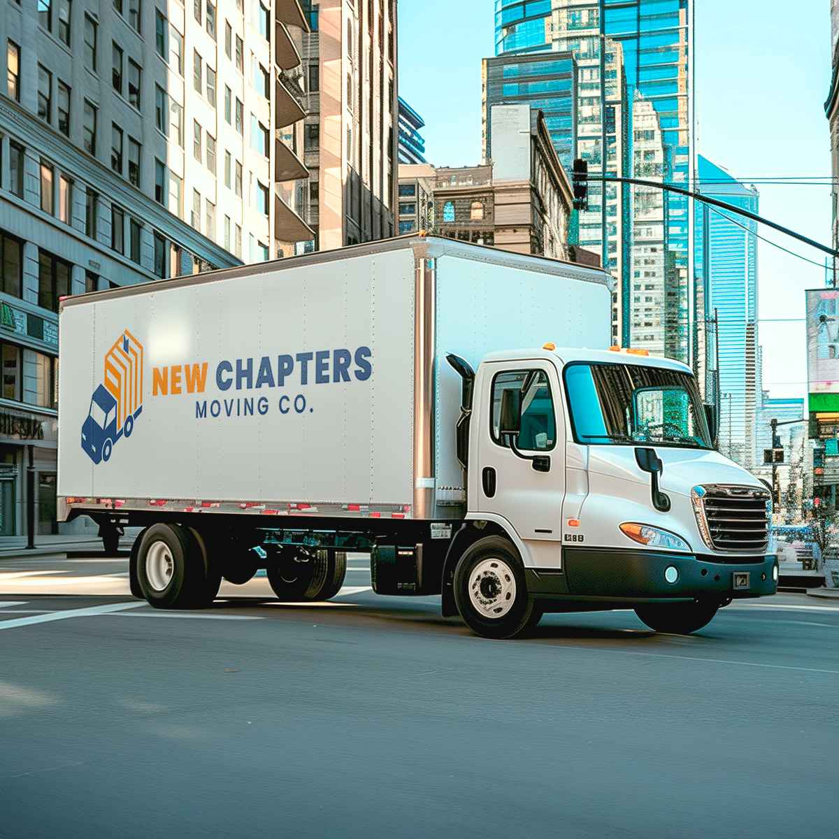 New Chapters Moving Company logo
