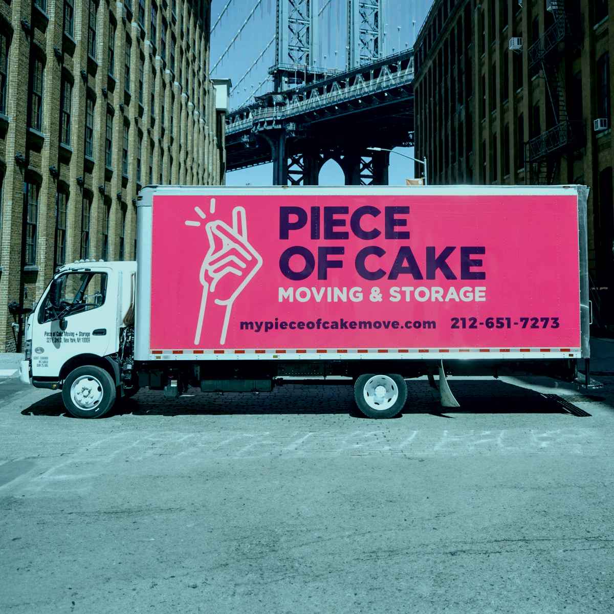 Piece of Cake Moving & Storage logo