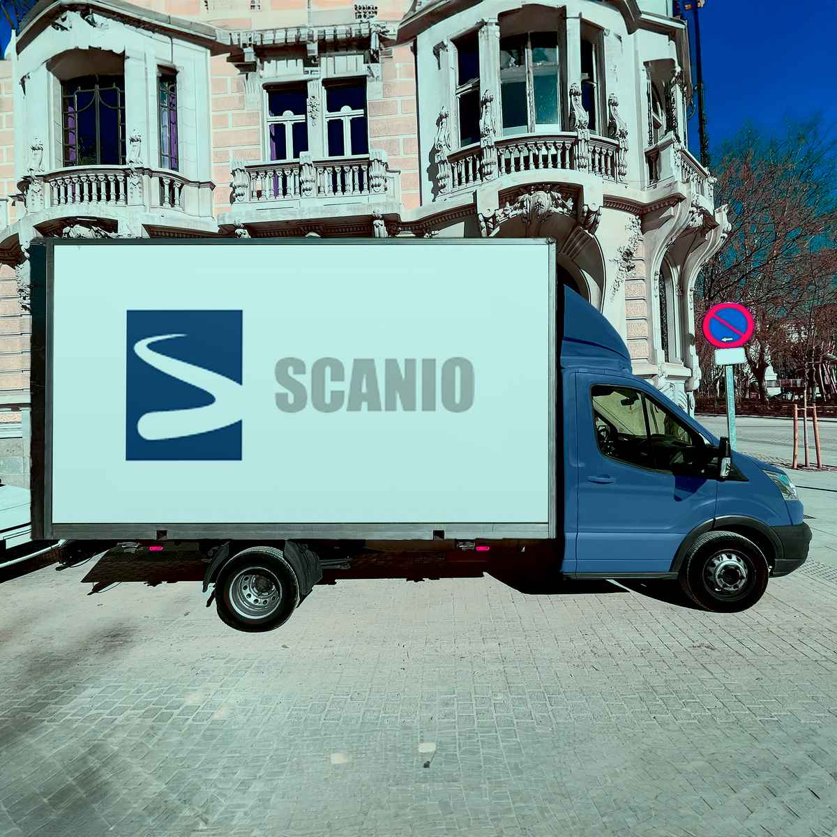 Scanio Moving and Storage logo