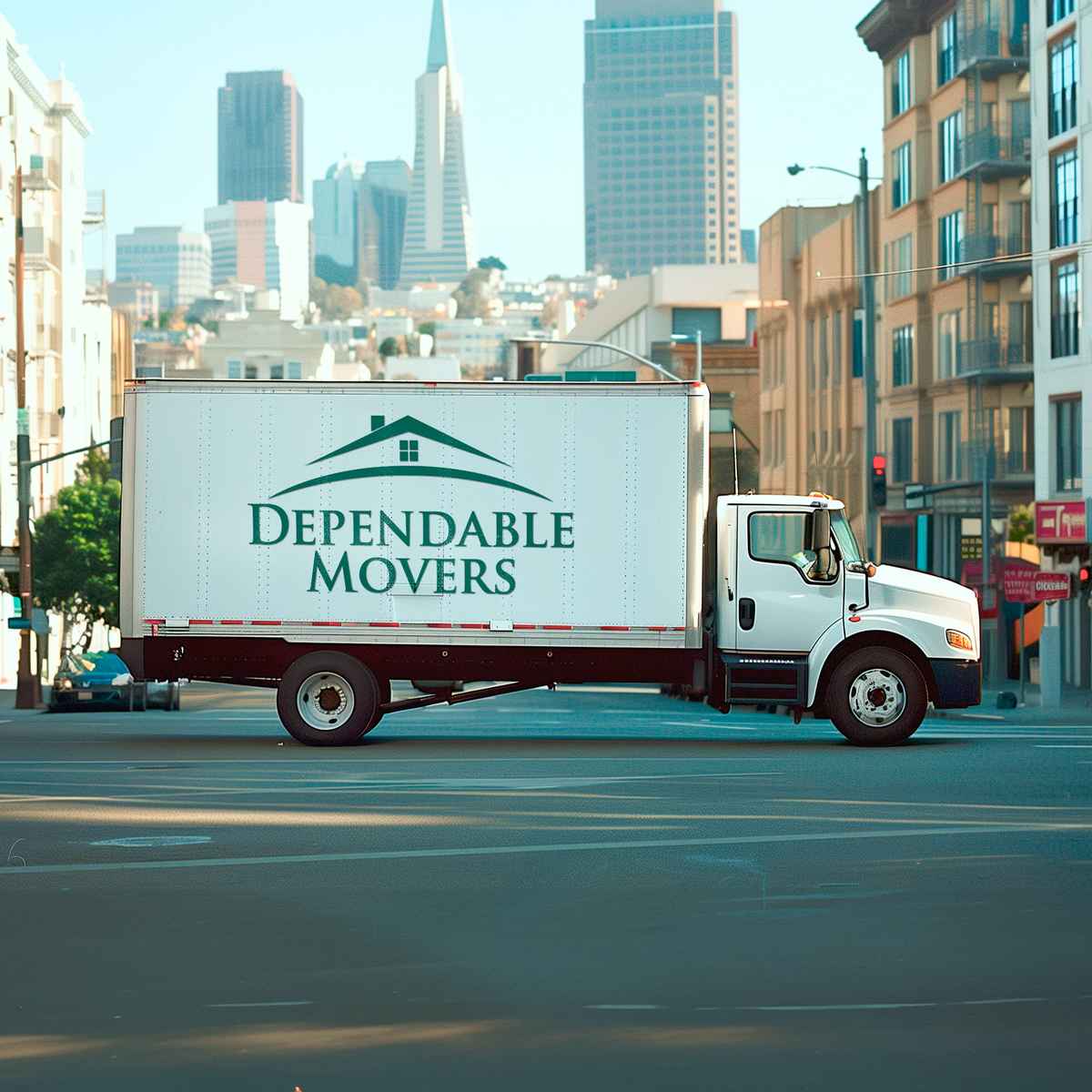 Dependable Movers logo