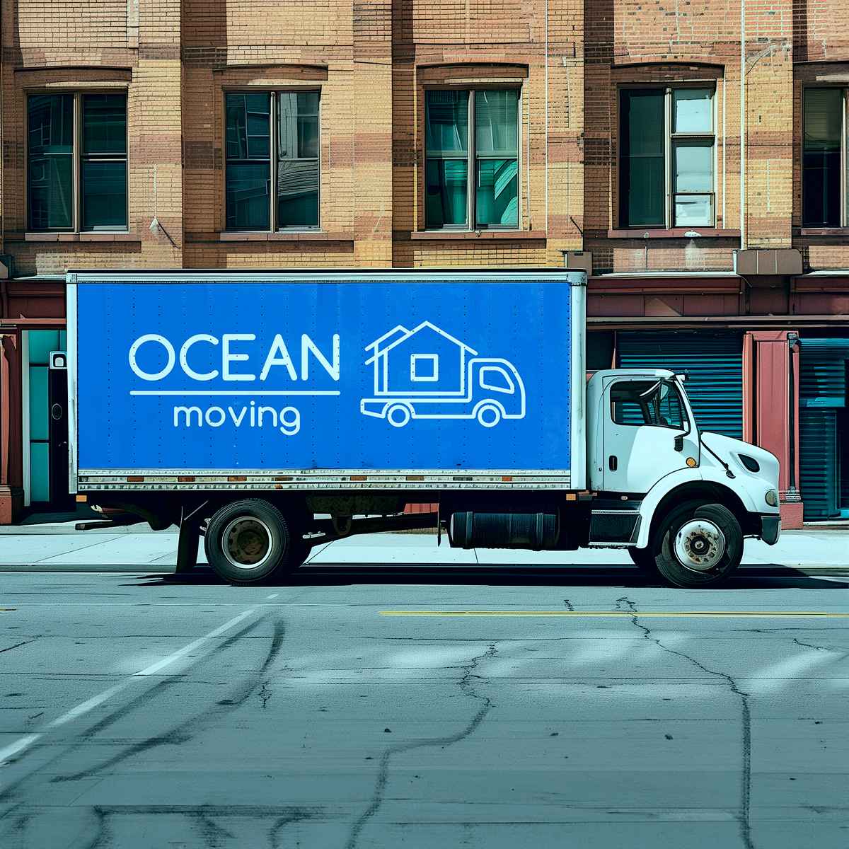 Ocean Moving Company logo
