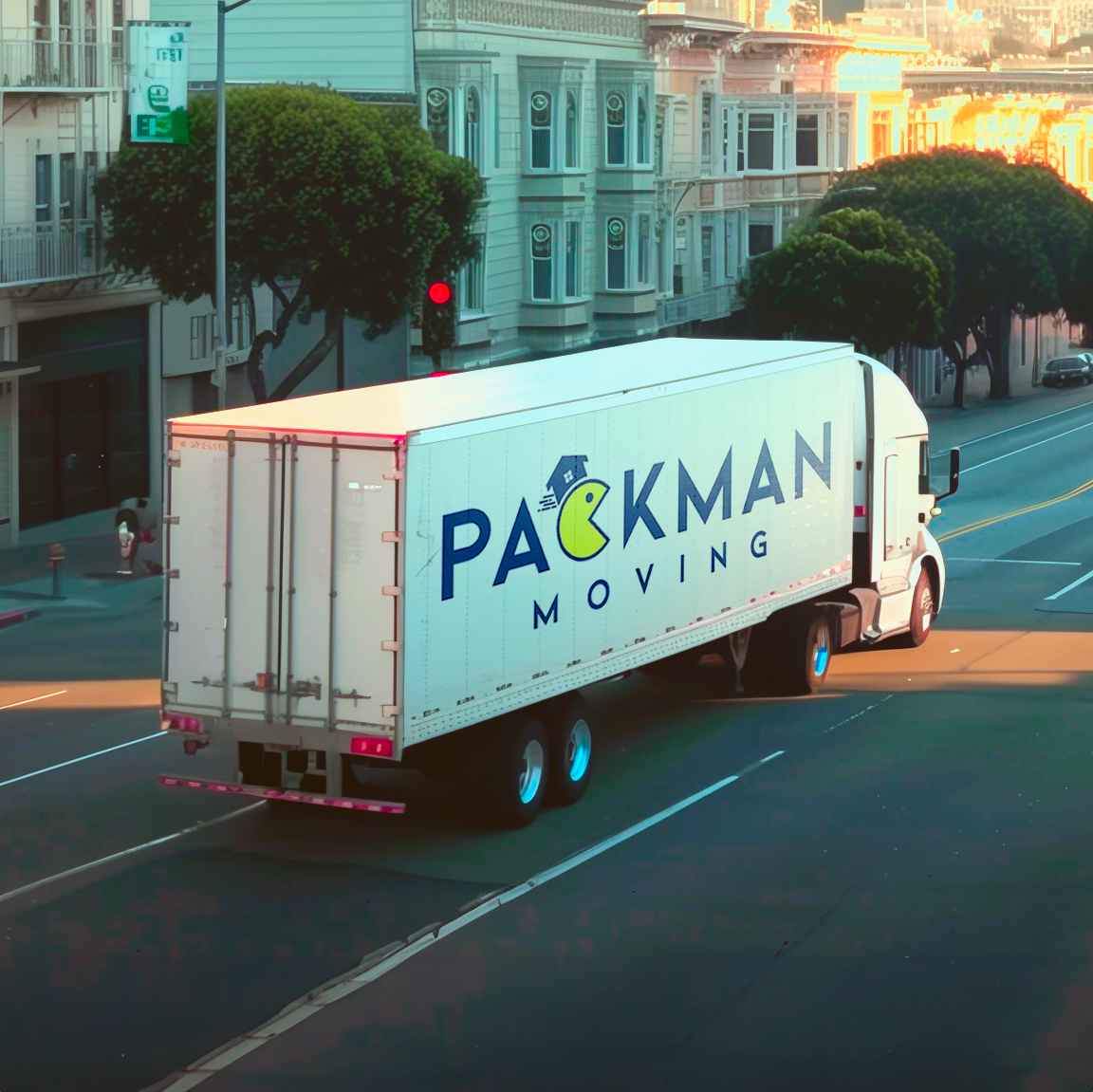 Packman Moving logo