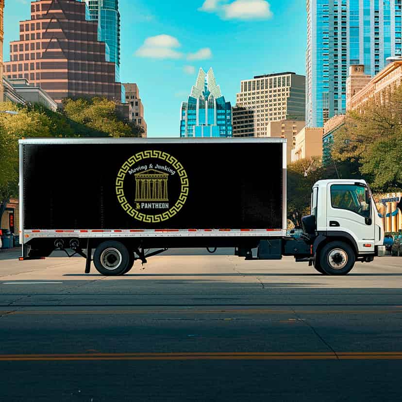 Pantheon Moving logo