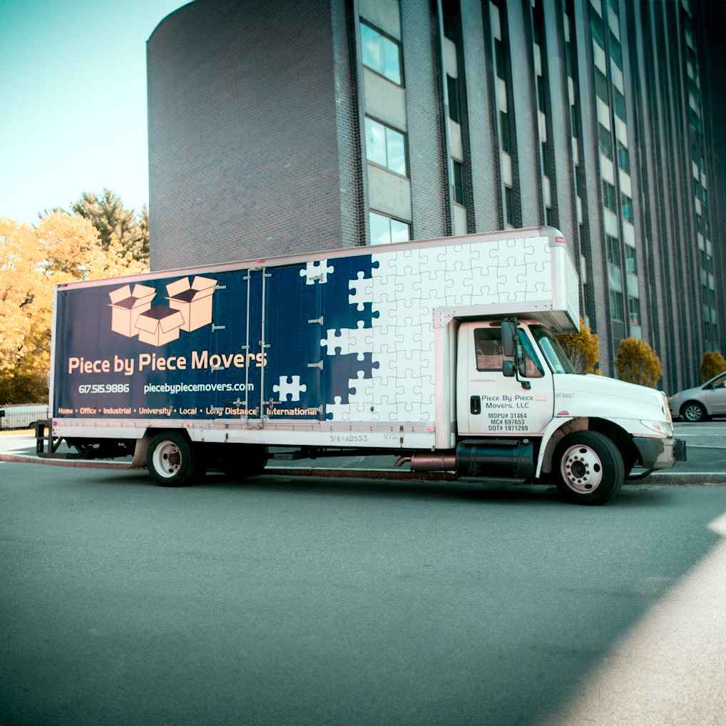 Piece by Piece Movers logo