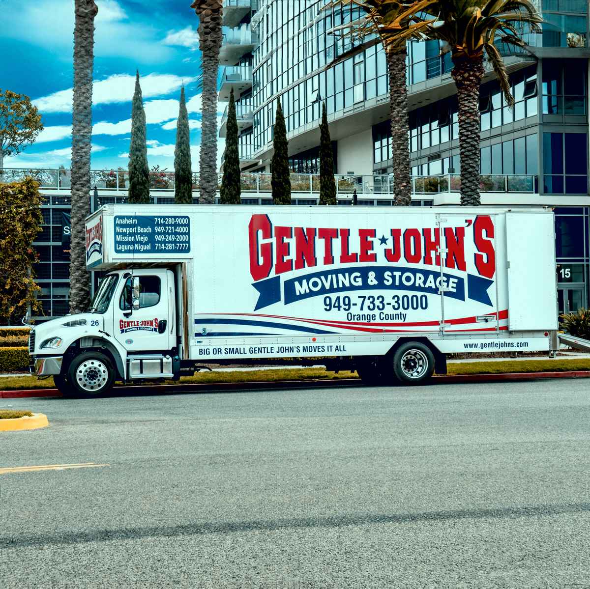Gentle John's Moving & Storage logo