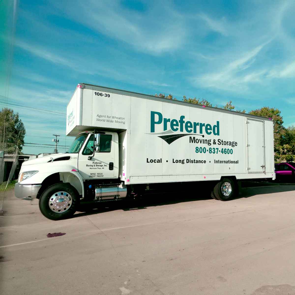 Preferred Moving & Storage logo
