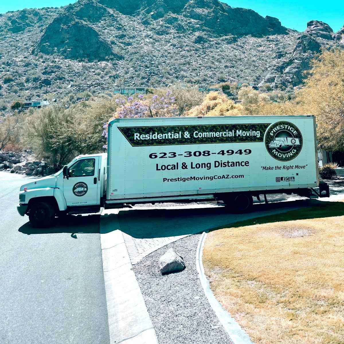 Prestige Moving logo