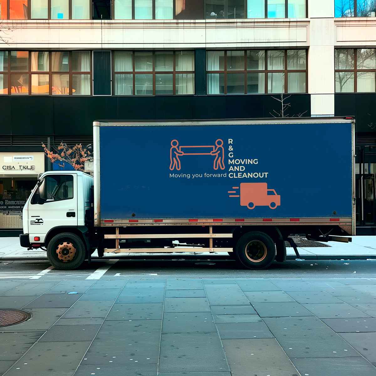 R & G Moving and Cleanout logo