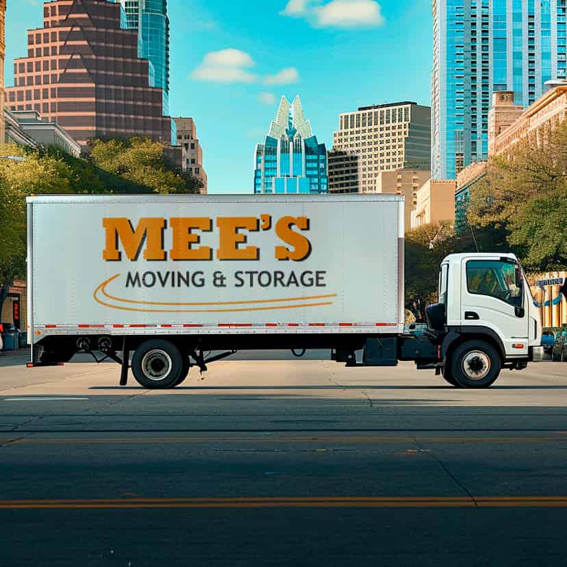 Mee's Moving & Storage logo