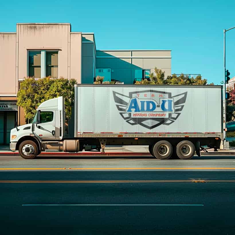 Aid-U Moving Company logo