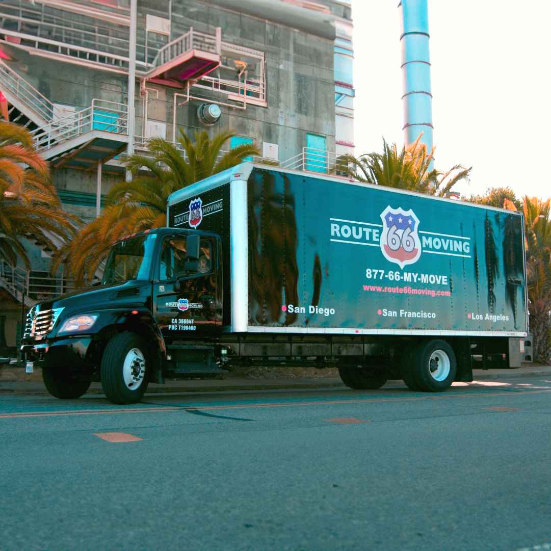 Route 66 Moving logo