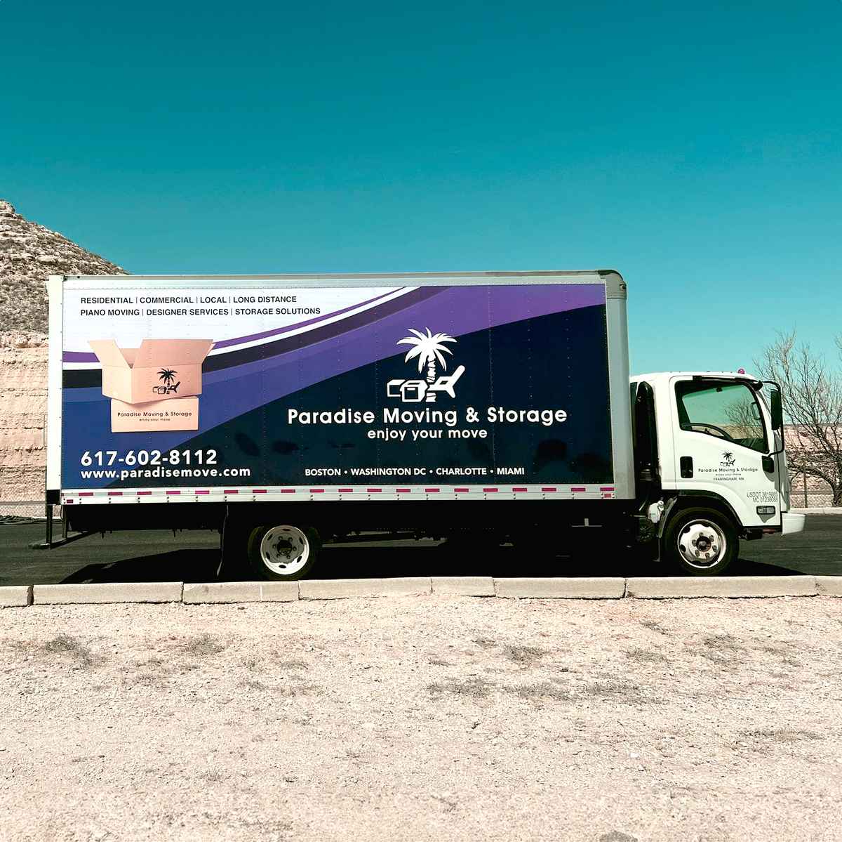 Paradise Moving and Storage logo