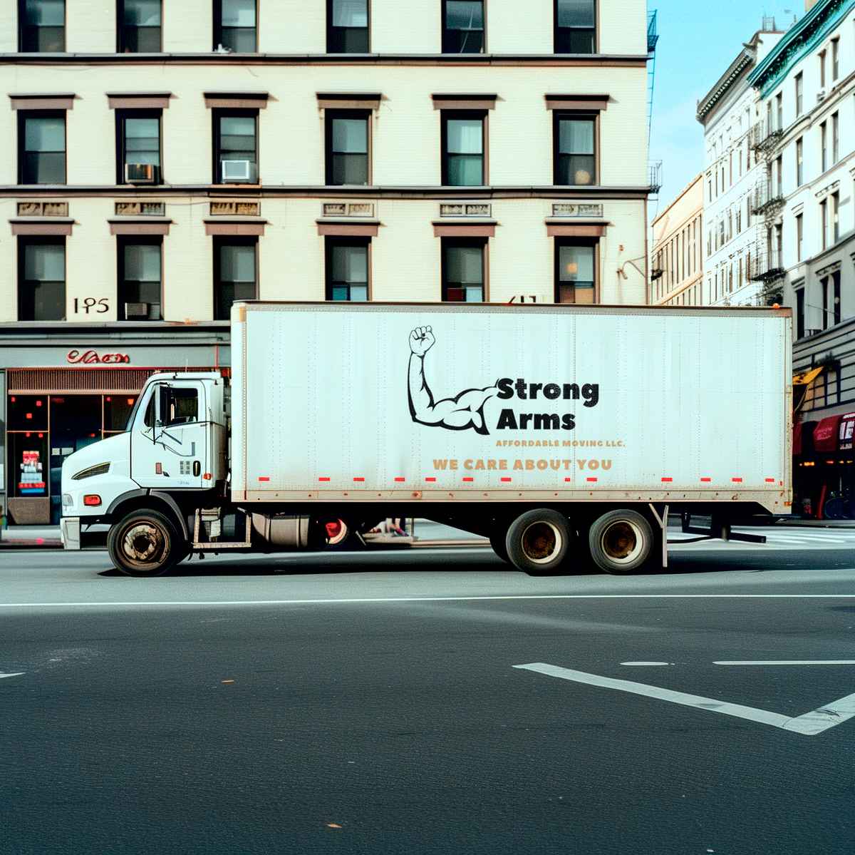 Strong Arms Affordable Moving logo