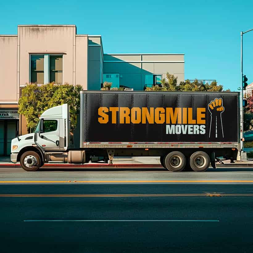 Strongmile Movers logo