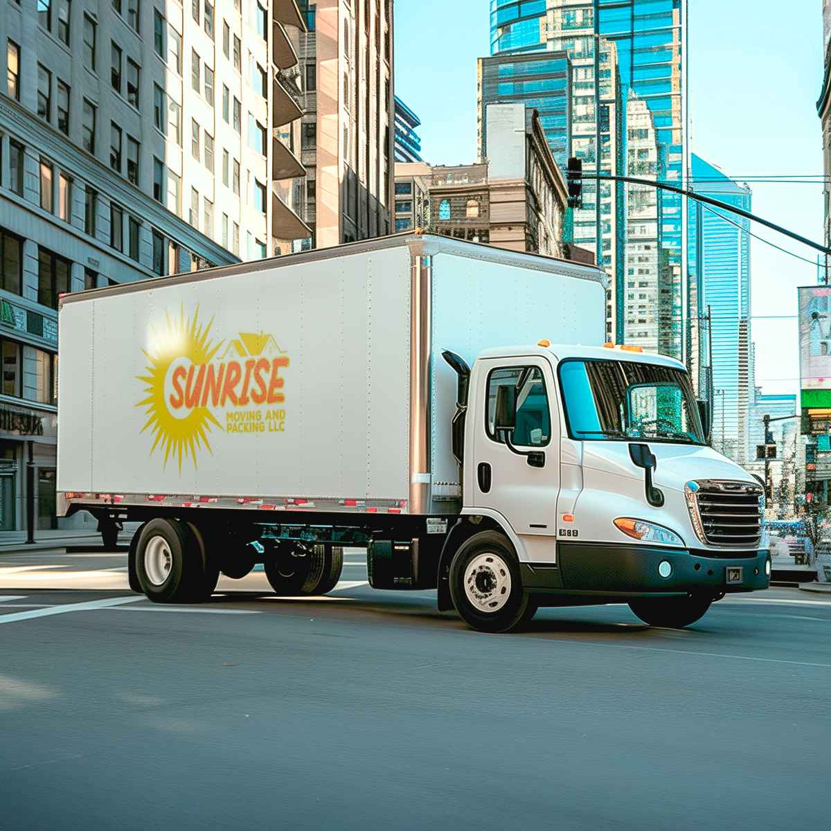 Sunrise Moving and Packing logo