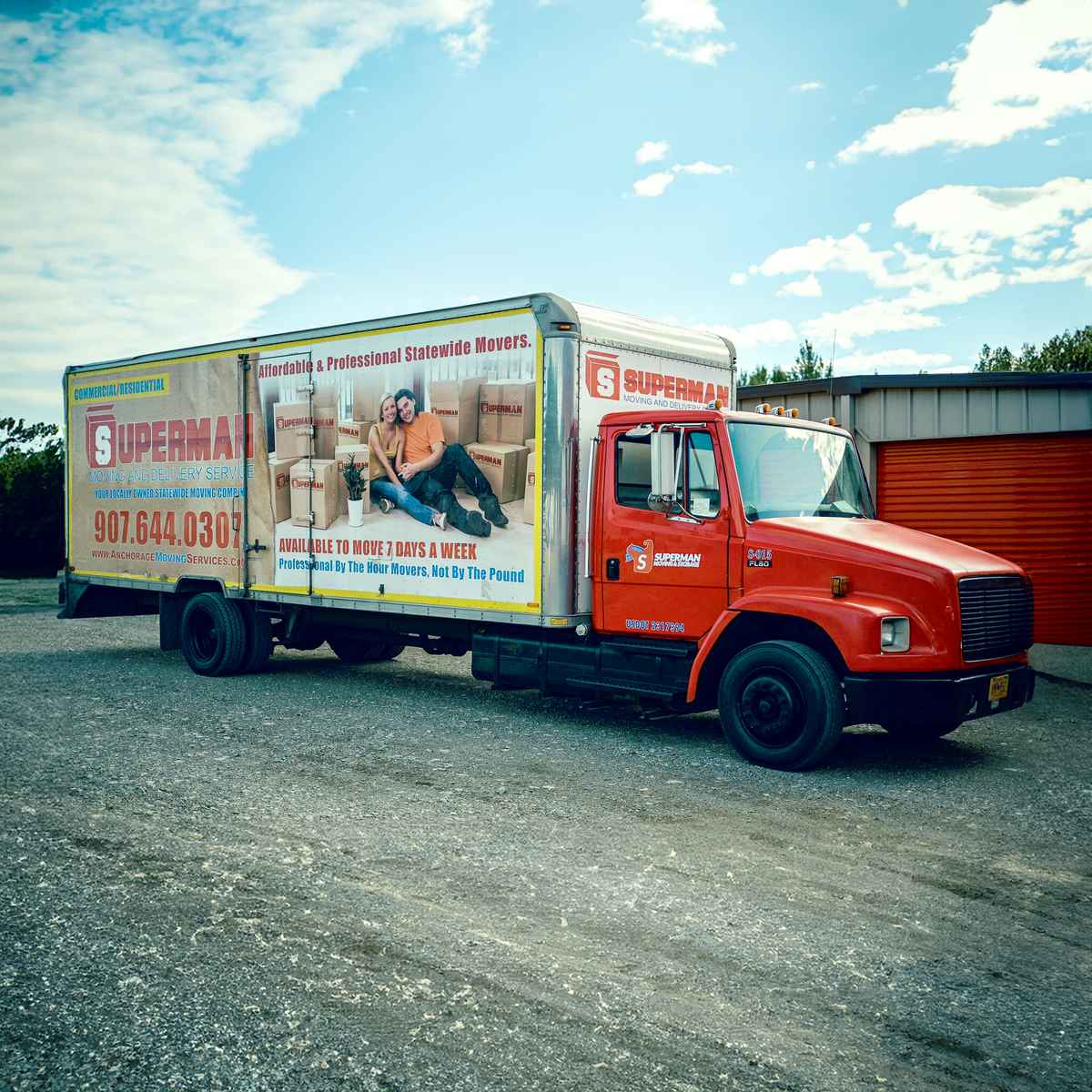 Superman Moving & Storage LLC logo