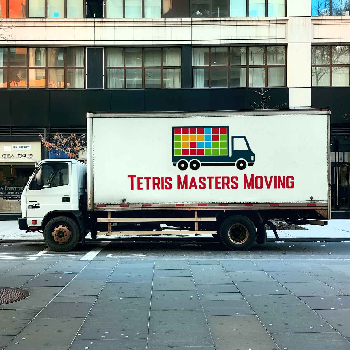 Tetris Masters Moving logo