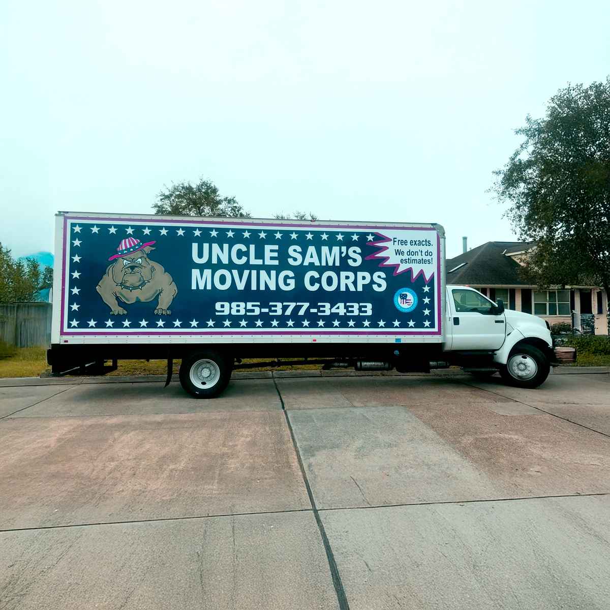 Uncle Sam’s Moving Corps logo