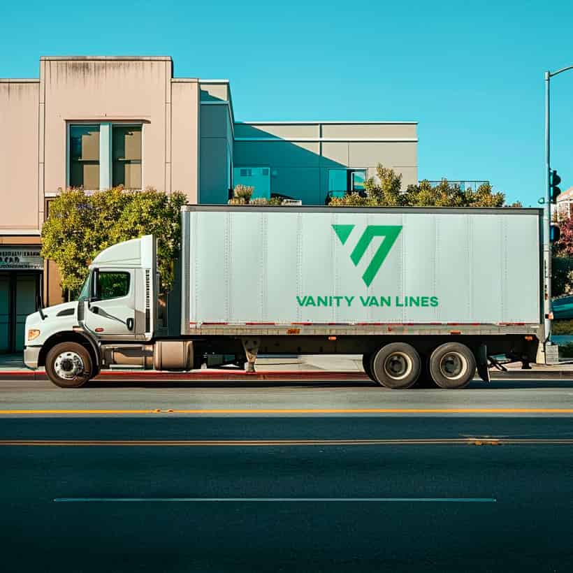 Vanity Van Lines logo