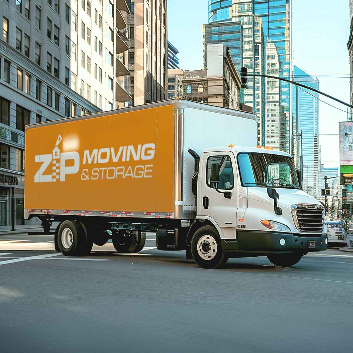 Zip Moving and Storage logo