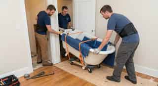 How to Move a Bathtub