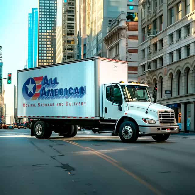 All American Moving, Storage And Delivery logo